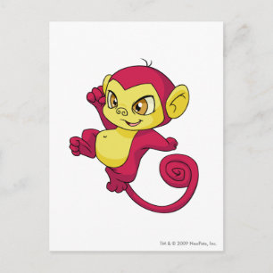 Mynci Red Postcard