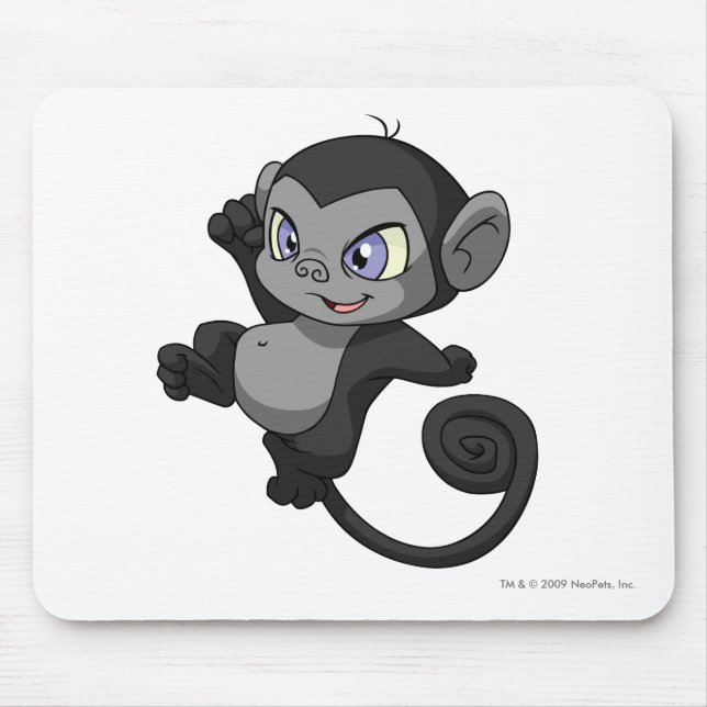 Mynci Shadow Mouse Pad (Front)