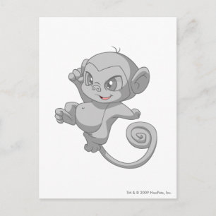 Mynci Silver Postcard
