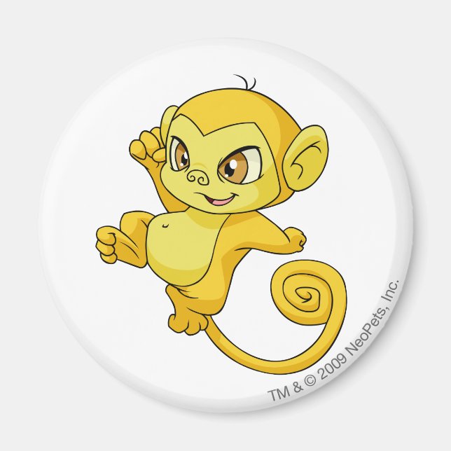 Mynci Yellow Magnet (Front)