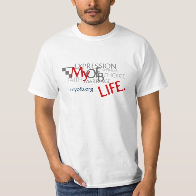 MYOFB 5 Ideas T-Shirt (Front)