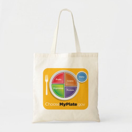 MyPlate Grocery Bag _ Yellow