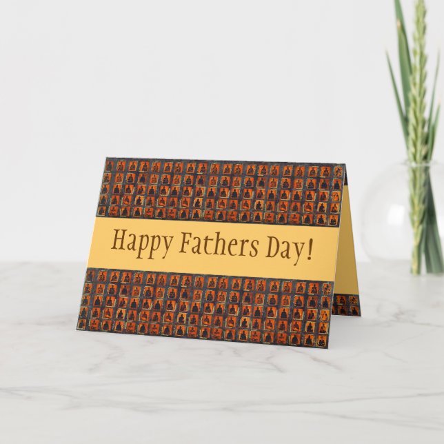 Myriad Buddha Fathers Day ~ Card Dad Religious (Front)