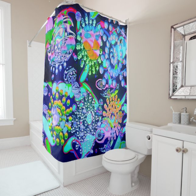 Myriad  KCRLS Shower Curtain (In Situ)