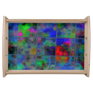 "Myriad of Color"(Small) Serving Tray