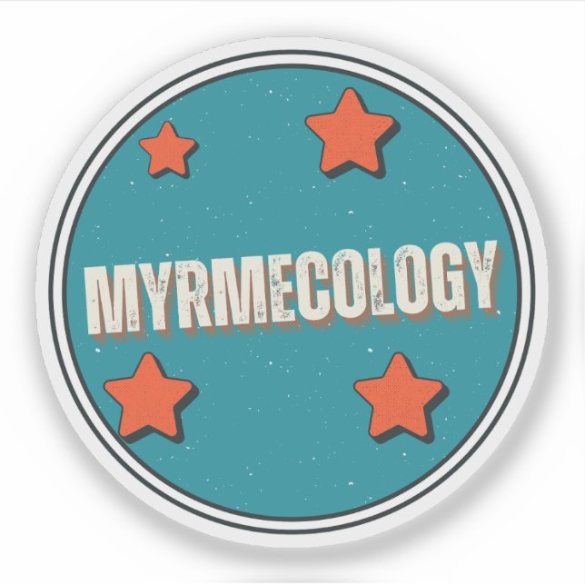 Myrmecology Sticker (Front)