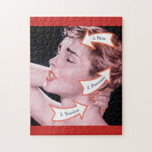 Myrna’s experiencing pain, pressure and tension jigsaw puzzle (Vertical)