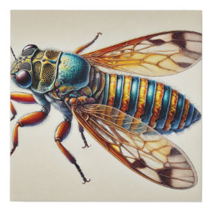 Myromexocentrus Butterfly 030924IREF203 - Watercol Faux Canvas Print