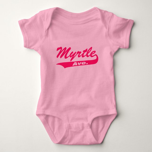 Myrtle Ave Baby Onsie Bodysuit (Front)