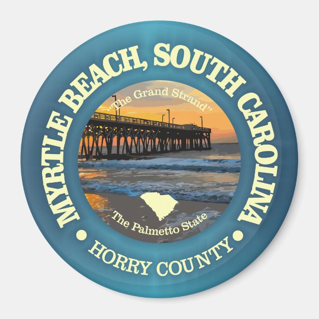 Myrtle Beach (C) Magnet (Front)
