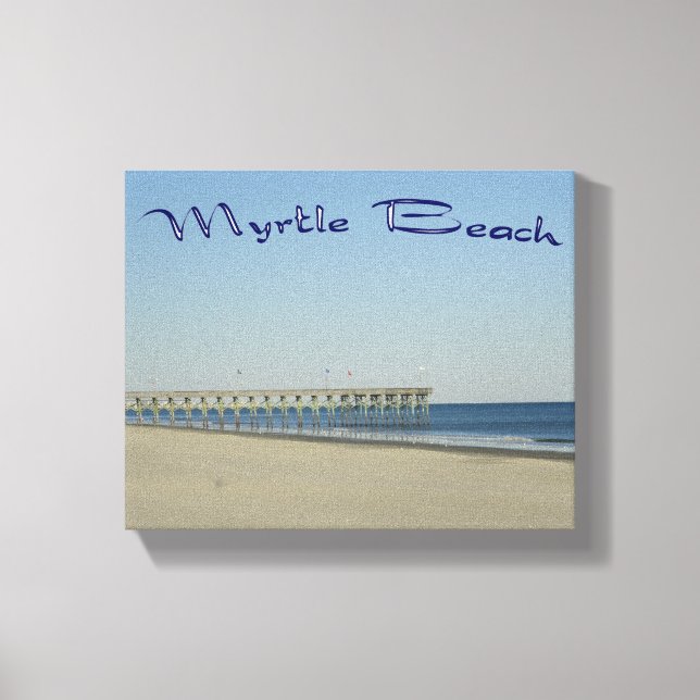 Myrtle Beach Canvas Print (Front)