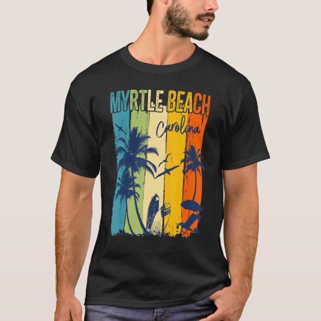 Myrtle Beach Carolina Family Vacation Matching Gro T-Shirt (Front)