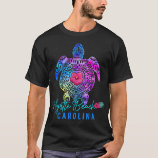 Myrtle Beach Carolina Tie Dye Sea Turtle Vacation T-Shirt