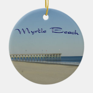 Myrtle Beach Ceramic Ornament