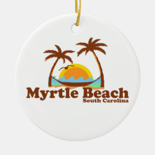 Myrtle Beach. Ceramic Ornament