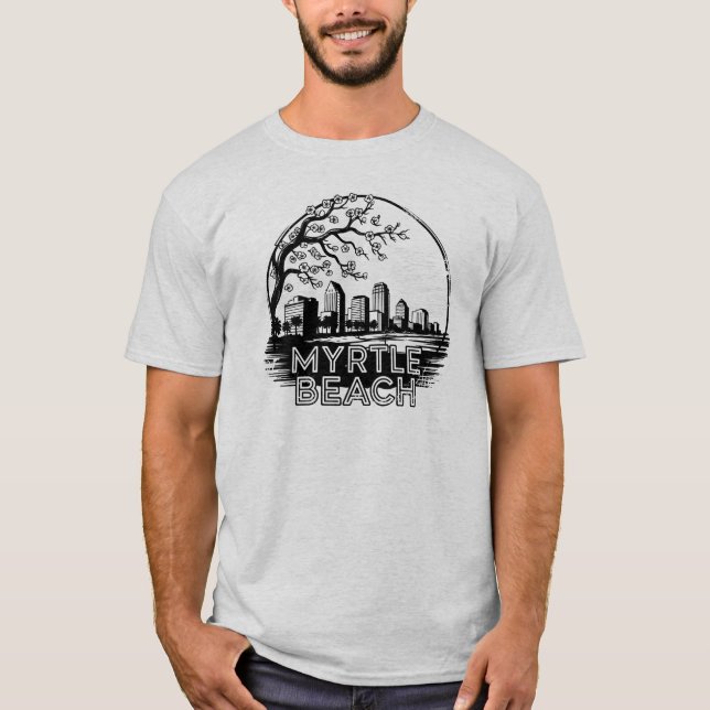 Myrtle Beach City South Carolina USA T-Shirt (Front)