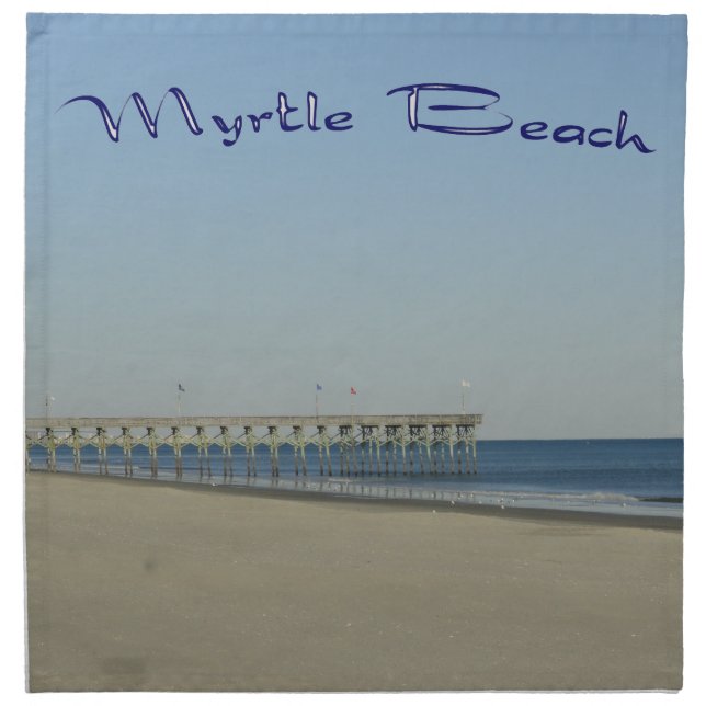 Myrtle Beach Cloth Napkin (Front)