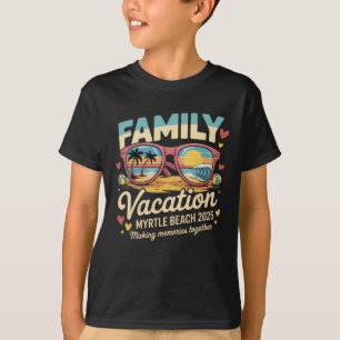 Myrtle Beach Family Vacation 2025 Matching Summer T-Shirt