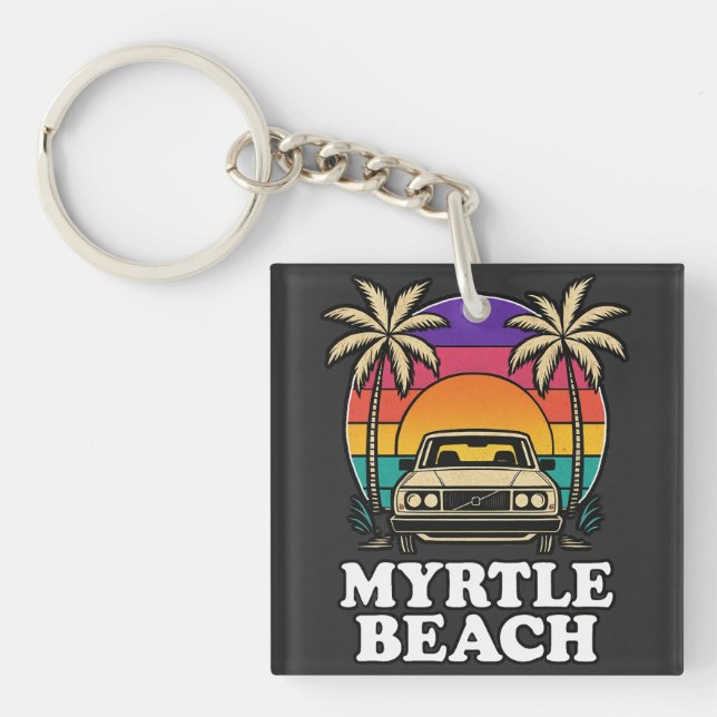 Myrtle Beach Keychain (Front)
