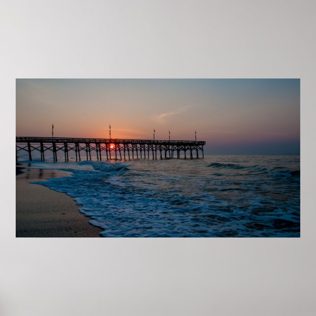 myrtle beach pier 14 poster (Front)