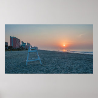 myrtle beach pier 14 poster