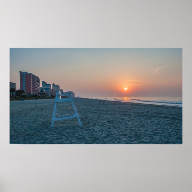 myrtle beach pier 14 poster (Front)