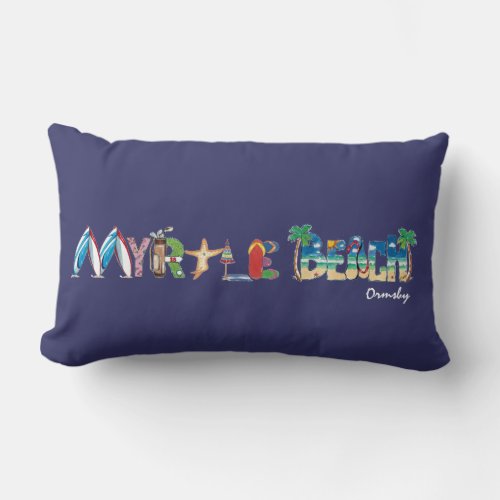 Myrtle Beach pillow