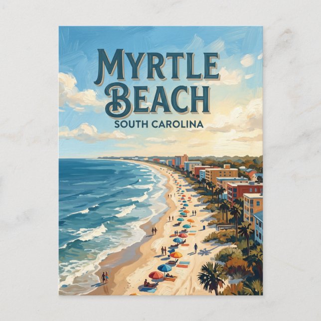 Myrtle Beach Postcard (Front)