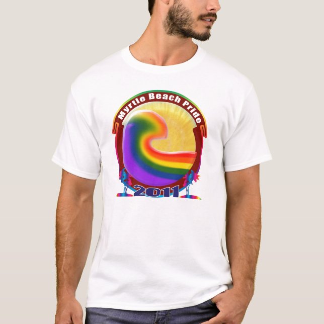 Myrtle Beach Pride 2011 T-Shirt (Front)