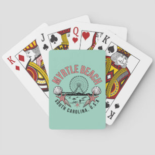 Myrtle Beach Retro Vignette Poker Cards