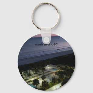 "MYRTLE BEACH, SC" KEYCHAIN