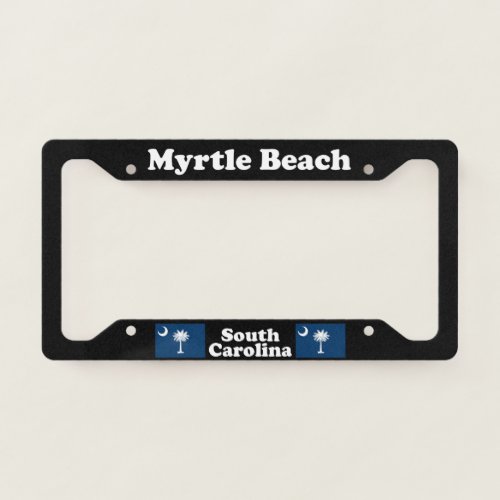 Myrtle Beach SC _ LPF License Plate Frame