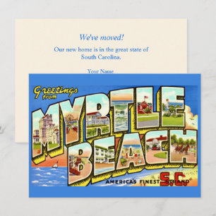 Myrtle Beach SC  Moving Announcement