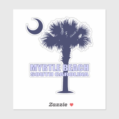 Myrtle Beach SC PC Sticker