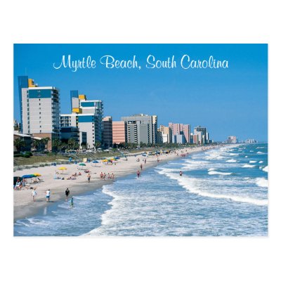 Sunset Myrtle Beach South Carolina Postcard Usa Zazzle
