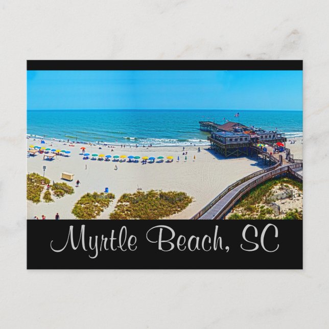 Myrtle Beach SC Postcard (Front)