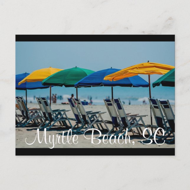 Myrtle Beach SC Postcard (Front)