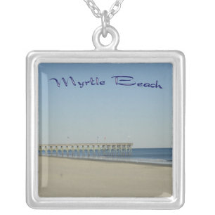 Myrtle Beach Silver Plated Necklace