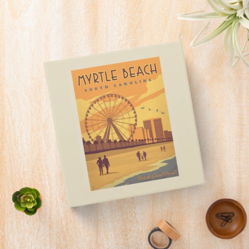 Myrtle Beach  South Carolina 3 Ring Binder