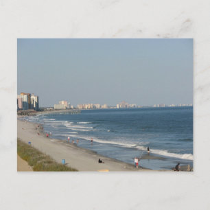 Myrtle Beach South Carolina beach Postcard