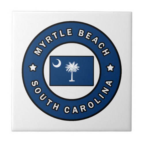 Myrtle Beach South Carolina Ceramic Tile