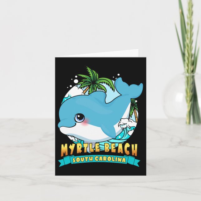 Myrtle Beach South Carolina Cute Ba  Card (Front)