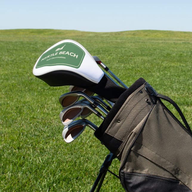 Myrtle Beach South Carolina Golf Destination Head Cover (In Situ)