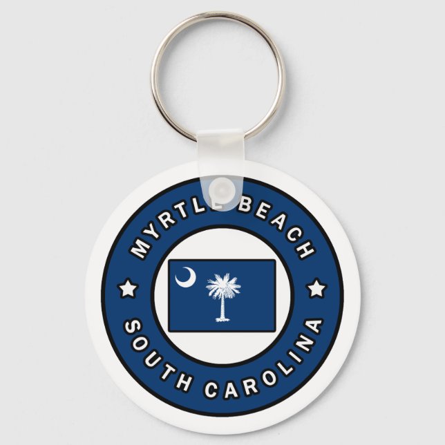 Myrtle Beach South Carolina Keychain (Front)