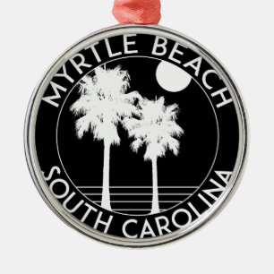 Myrtle Beach South Carolina Metal Ornament