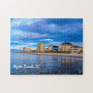 Myrtle Beach, South Carolina Ocean Beach View Jigsaw Puzzle