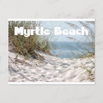 Myrtle Beach  South Carolina Post Card by merrydestinations at Zazzle