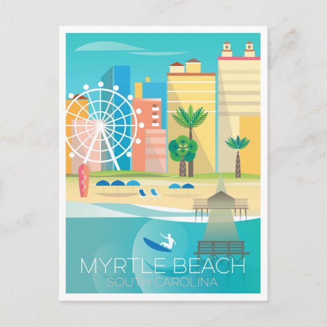 Myrtle Beach, South Carolina Postcard (Front)