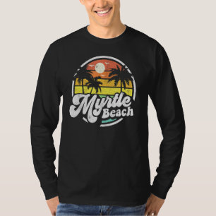 Myrtle Beach South Carolina Retro 70s Vintage Vaca T-Shirt