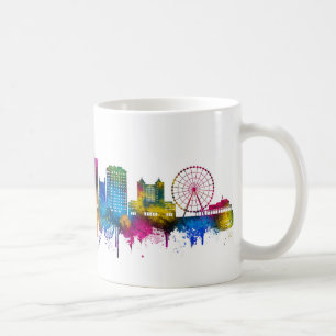 Myrtle Beach South Carolina Skyline Coffee Mug